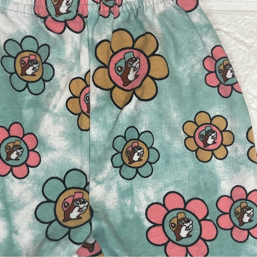 Buc-ees baby girl bell bottom pants size 3 months - Picture 2 of 4